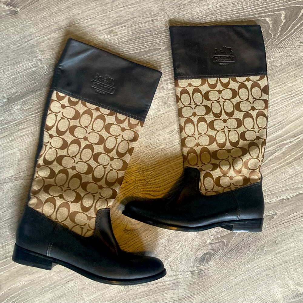 Coach boots size 8.5